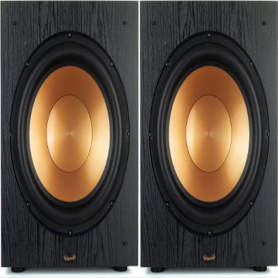 Klipsch SUB-120-BLACK Synergy Black Label Subwoofer Speaker Pair (2020)
