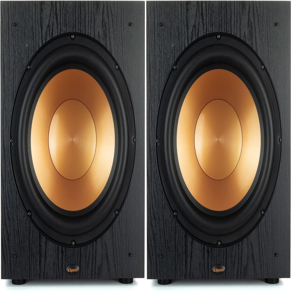 Klipsch SUB-120-BLACK Synergy Black Label Subwoofer Speaker Pair (2020)
