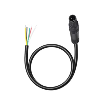 ARETV DIY 4Pin 5Pin 6Pin Jack Car DVR Camera Extension Cable HD Monitor Vehicle Rear View/Back Up Camera Wire Male Female Plug Cord (Size : 1.8m, Color : 5pin Male)