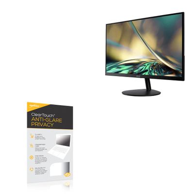 BoxWave Screen Protector Compatible with Acer SB2 SB272U EBIIP (27 in) - ClearTouch Anti-Glare Privacy (2-Pack), Privacy Screen Protector Flexible Film Anti-Glare
