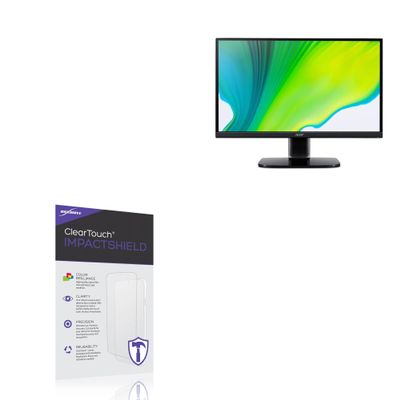 BoxWave Screen Protector Compatible with Acer KB2 KB272 E0BI (27 in) - ClearTouch ImpactShield (2-Pack), Impenetrable Screen Protector Flexible Film