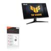 BoxWave Screen Protector Compatible with ASUS TUF Gaming VG27AQML1A - ClearTouch Anti-Glare (2-Pack), Anti-Fingerprint Matte Film Skin view 1