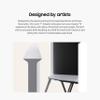 Samsung 43-Inch Class QLED 4K The Serif LS01D Series Quantum HDR Smart TV with 360 L-Shape Design, Anti-Reflection Matte Display, Detachable Easel Stand, Alexa Built-in (QN43LS01D, 2024 Model) view 3