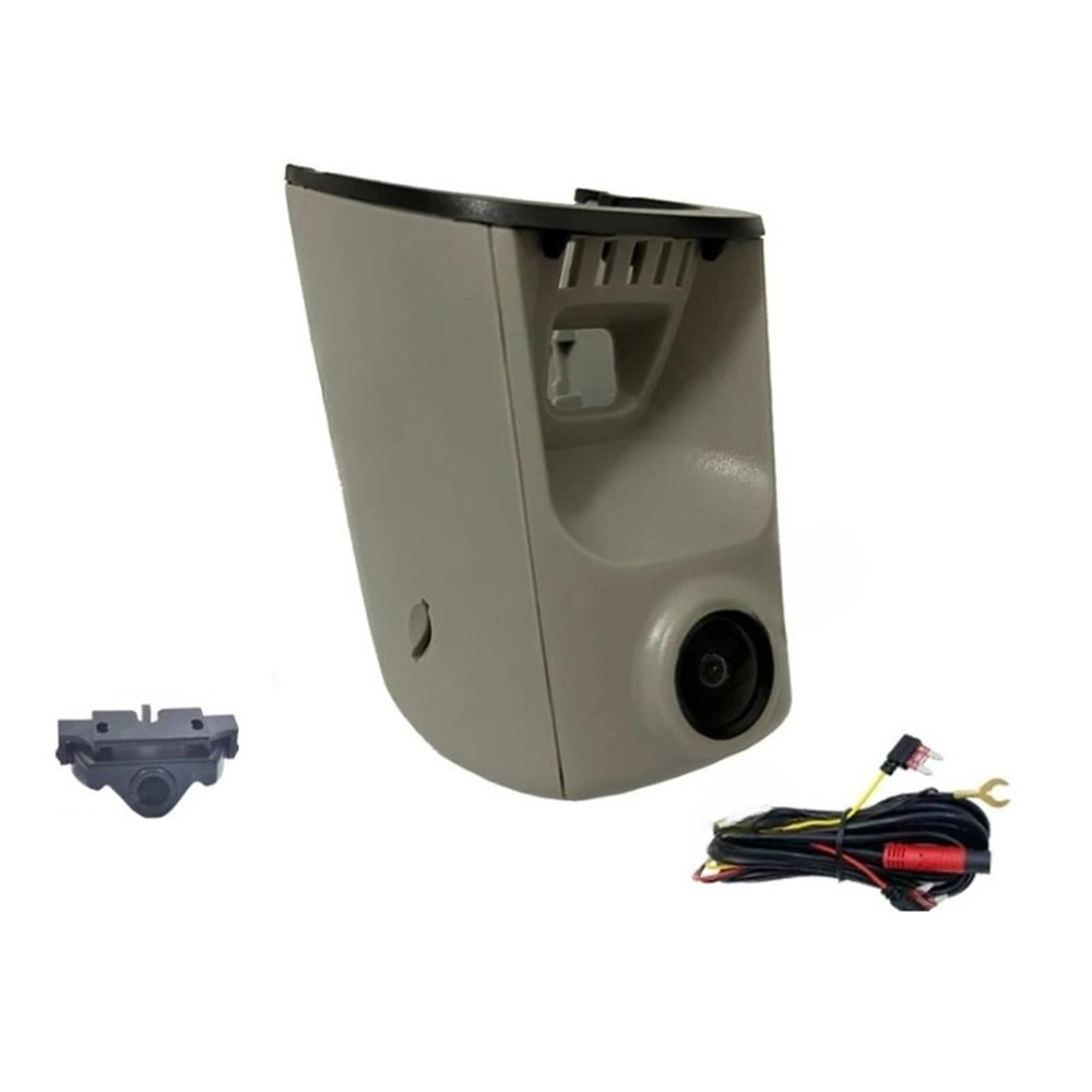 4K Dash Cam Car DVR Compatible for a3 a4 b6 b7 b8 a6 c6 c7 c8 a5 a7 a8 q5 q7 tt rs3 rs5 rs7 2013 2014 2018 2020 with Light Sensor(Gray Two Cam ACC24H,None)
