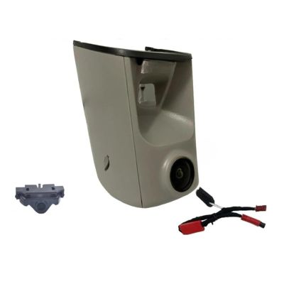 4K Dash Cam Car DVR Compatible for a3 a4 b6 b7 b8 a6 c6 c7 c8 a5 a7 a8 q5 q7 tt rs3 rs5 rs7 2013 2014 2018 2020 with Light Sensor(Gray Two Cam Rain,None)