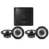Alpine S2-A36F 600W Class-D 4-Channel Car Amplifier &2 Pair S2-S65 6.5" Coaxial Speakers view 2