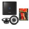 Alpine S2-A36F 600W 4-Channel Car Amplifier & S2-S65 6.5" Coaxial Speakers & KIT10 Installation AMP Kit view 2