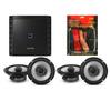 Alpine S2-A36F 600W Class-D 4-Channel Car Amplifier &2 Pair S2-S65 6.5" Coaxial Speakers & KIT10 Installation AMP Kit view 2
