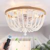 GOWE Bladeless Ceiling Fan with Light with 5 Bulbs view 1