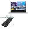 BoxWave Keyboard Compatible with thunderb Notebook E156S - AquaProof USB Keyboard, Washable Waterproof Water Resistant - Jet Black view 1