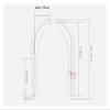 JFUDJKLI SW-M4 Audio Speaker Wall-Mounted Bracket 502 Speaker Bracket Fixed on TV Bracket Without Drilling 15kg view 2