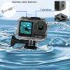 PCTC 45M(148ft) Waterproof Case for DJI Osmo Action5 Pro, Accessories for DJI Osmo Action5 Pro/4/3 Waterproof Case,Protective Underwater Dive Housing Shell with Bracket Accessories view 3