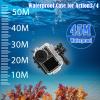 PCTC 45M(148ft) Waterproof Case for DJI Osmo Action5 Pro, Accessories for DJI Osmo Action5 Pro/4/3 Waterproof Case,Protective Underwater Dive Housing Shell with Bracket Accessories view 4