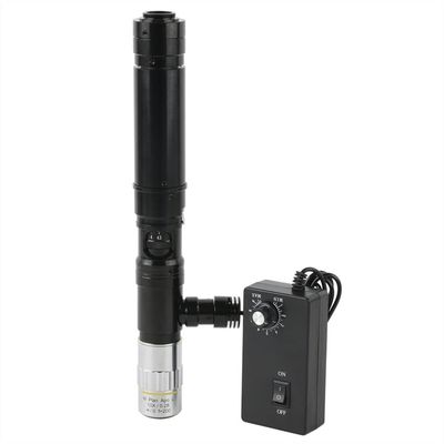 Joebo Microscope Kit 4000X Industry Microscope Camera Coaxial Light C Mount Lens 10X Long Working Distance M Plan APO L Metallographic Objective Microscope Lens Adapters