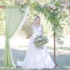 10ft x 8ft Sage Green Backdrop Curtains Sheer Chiffon Backdrop Curtain Photo Backdrop Drapes for Birthday Party Wedding Decorations 2 Panels 5ft x 8ft view 2