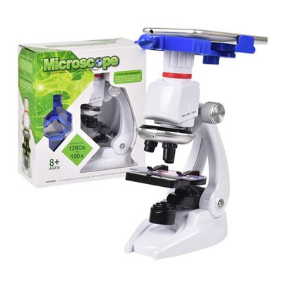 JOEBO Microscope Kit 100/400/1200X Electronic Microscope with Phone Holder Compound LED Microscope Lens Adapters