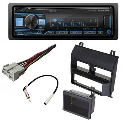 Alpine UTE-73BT Single-DIN Car Stereo for 1988-1994 GM Full Size Trucks & SUV's