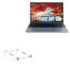 BoxWave Stand and Mount Compatible with Urao LT1504 Laptop (15.6 in) - Pocket Aluminum Stand 3-in-1, Portable Multi Angle Viewing Riser - Metallic Silver view 1
