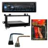 Alpine UTE-73BT Single-DIN Car Digital Media Stereo for 1994-2001 Dodge Ram & KIT10 Installation AMP Kit view 1
