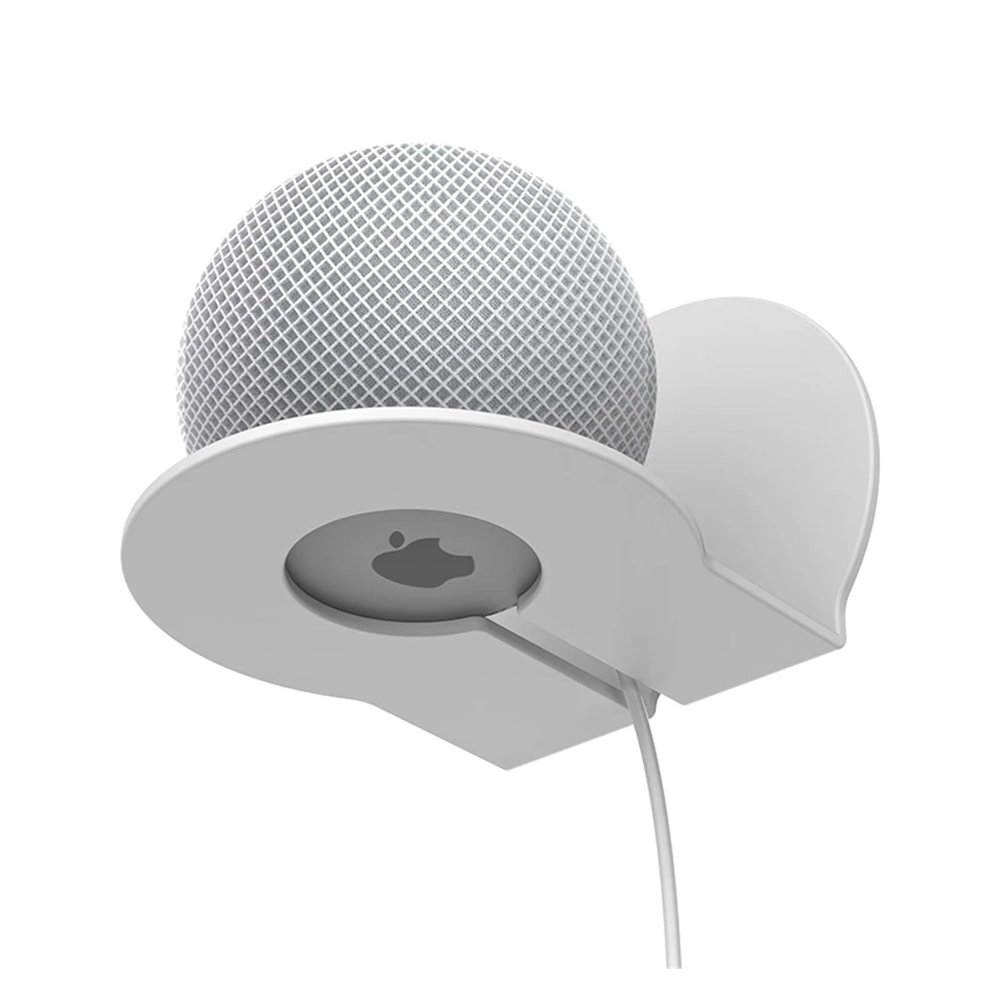 AVXANKTG Desktop Speaker Stand Mini Wall Mount Bracket Mount Speaker Support (Color : White)