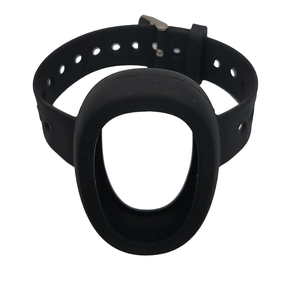 DirectNine Basics SkyAngel911FD and SkyAngelWave Flexible Pendant Wrist Strap (black or white) (BLACK), Large