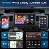 2G+64G for Ford Transit 2009-2016 Focus 2005-2008 Radio Car Stereo with Wireless Carplay Android Auto,9inch 1080P IPS Touchscreen BT HiFi 16EQ 28UIs FM RDS GPS WiFi MirrorLink Backup Camera & MIC view 4