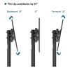 AVXANKTG 32-70 Inch LCD LED Plasma TV Mounting Floor Stand TV Cart with DVD Stand view 3