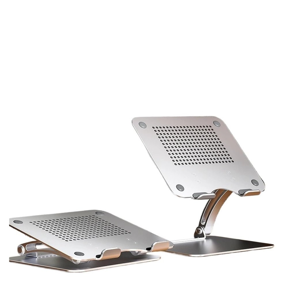 AVXANKTG 1PCS Portable Laptop Desktop Folding Stand, Aluminum Alloy Material, Load-Bearing 30kg