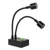 JOEBO Microscope Kit Adjustable Microscope Lens Holder Stand LED Spotlight Digital Camera Microscope Lens Adapters (Color : Stand and Light) view 4