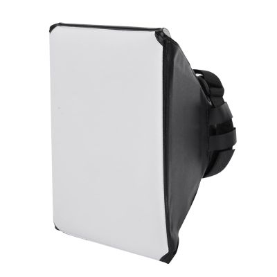DirectNine Basics Flash Diffuser for Speedlight, Portable Universal Flash Diffuser Light Softbox Rectangle Shape Softbox Diffuser Softbox for Camera Flash Light Speed Lights