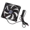 EDRIWYIM USB Router Cooling Fan DIY Set-top Box Cooler with Protective Net Desktop Cooling Fan Router Computer Cooler Fan (Color : 12cm) view 1