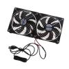 EDRIWYIM USB Router Cooling Fan DIY Set-top Box Cooler with Protective Net Desktop Cooling Fan Router Computer Cooler Fan (Color : 12cm) view 2