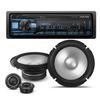 Alpine UTE-73BT in-Dash Digital Media Receiver Bluetooth & S2-S65C 6.5" Component Speakers view 1