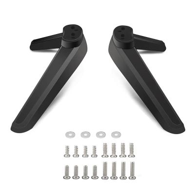 CUFTOBJM Desktop TV Base Base Foot TV Stand Base Base Foot TV mounting Leg with Screw Bracket Accessories