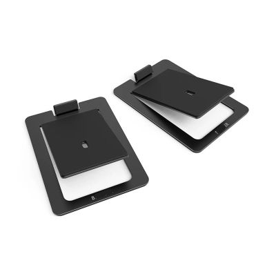 WPTGODGB 1PCS Desktop Speaker Metal Bracket Speaker Surround HiFi Sound Isolation and Shock Absorption K2 (Color : K2-B)