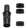 JOEBO Microscope Kit 0.5X / 2.0X / 0.3X Auxiliary Barlow Objective Glass Lens for 180X/300X C-Mount Zoom Lens Industry Video Microscope Camera Microscope Lens Adapters (Color : 180x-C) view 1