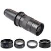 JOEBO Microscope Kit 0.5X / 2.0X / 0.3X Auxiliary Barlow Objective Glass Lens for 180X/300X C-Mount Zoom Lens Industry Video Microscope Camera Microscope Lens Adapters (Color : 180x-C) view 2