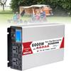 4000/5000/6000/8000w Pure Sine Wave Power Inverter, Intelligent Inverter 12/24/48/60v Dc to Ac 110/220v Converter with LCD Display for Camping,6000W-24Vto220V view 1
