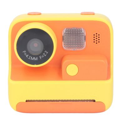 48MP Instant Camera, Kids Instant Print Camera Selfie Fill Light Video with Linen for Daily Use (Standard)