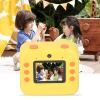 48MP Instant Camera, Kids Instant Print Camera Selfie Fill Light Video with Linen for Daily Use (Standard) view 4