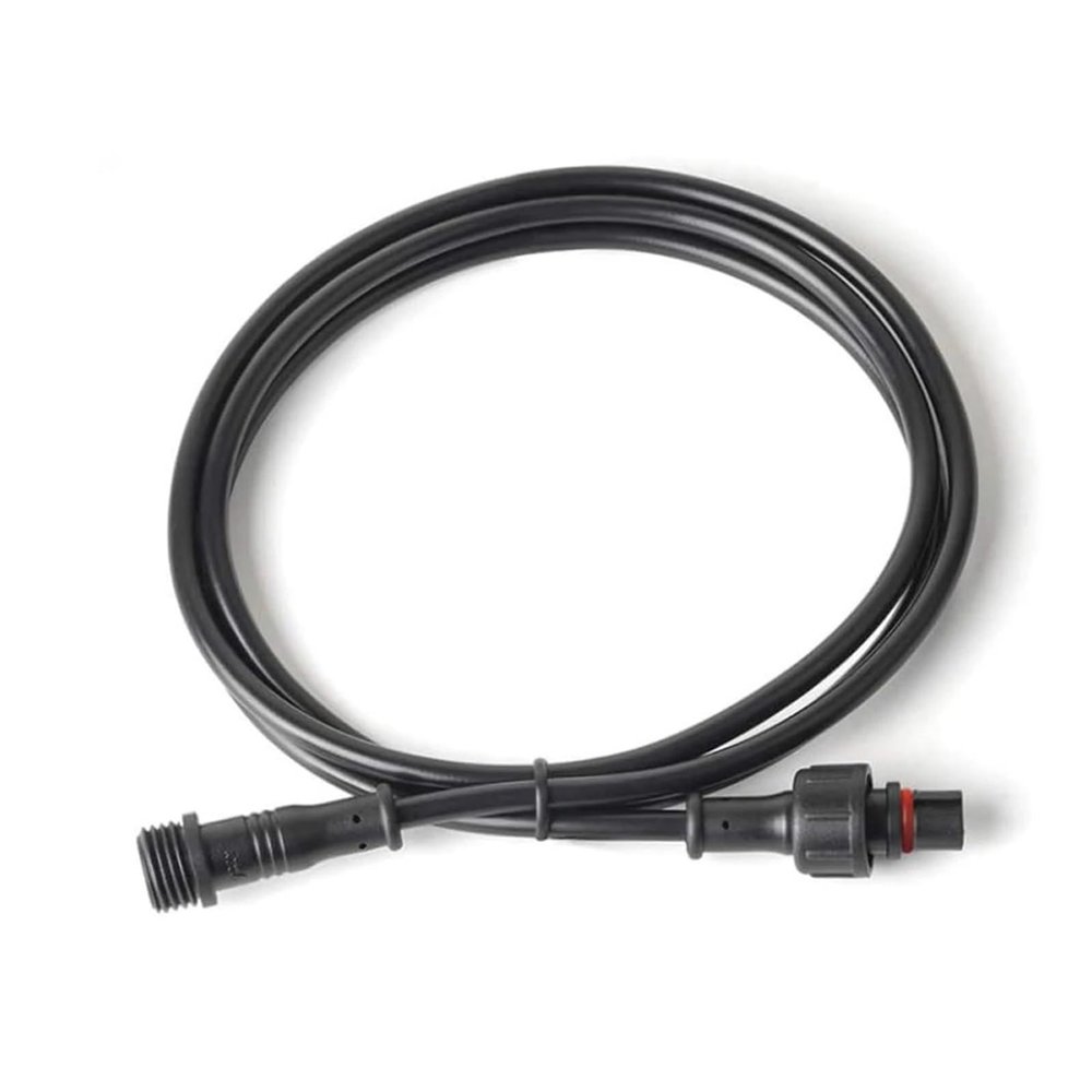 ARETV 2pin 3pin 4pin 5pin DC Strip Waterproof Connector Light Extension Cable Black/White Wire Male to Female 40 60 100 200 300cm (Color : 0.3mm2, Size : 1pcs 200cm BlackWire)