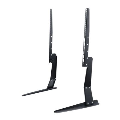 JFUDJKLI Desktop TV Stand TV Legs Suitable for 17-55 inch Flat Screen TV Desktop Stand Base Desk Riser up to VESA 600x400 mm