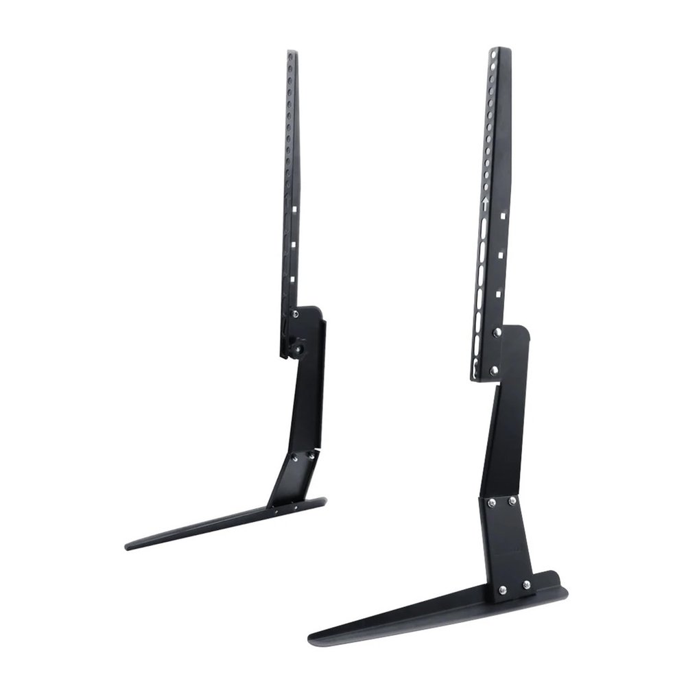 JFUDJKLI Desktop TV Stand TV Legs Suitable for 17-55 inch Flat Screen TV Desktop Stand Base Desk Riser up to VESA 600x400 mm