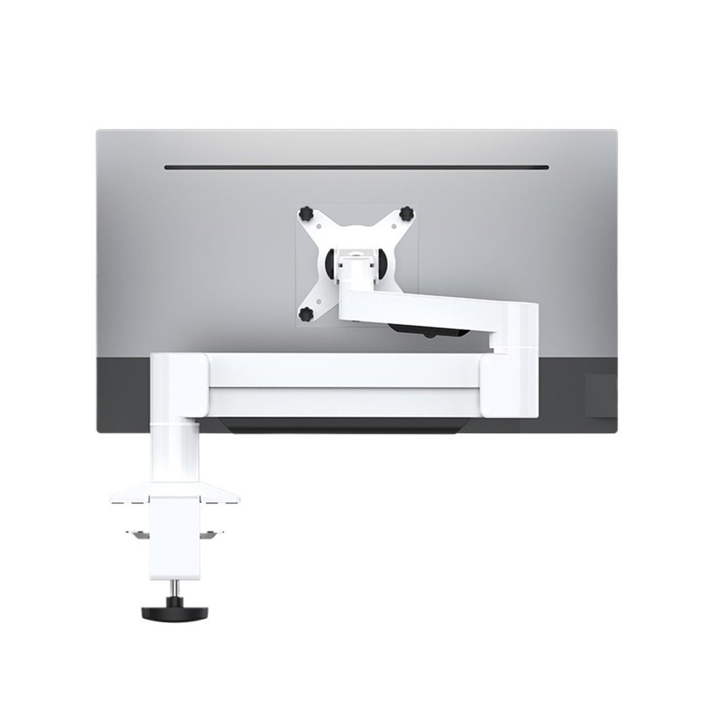 WPTGODGB Desktop 22-43 inch LCD/LED Large Monitor Desktop mounting Bracket arm Full Dynamic Monitor Bracket Load Bearing 3-12kg (Color : White)