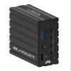 Blackjet RX-4 Thunderbolt 4 Docking Station  17-Port USB-C Hub with HDMI, DisplayPort, SD/microSD, RJ45 Ethernet, USB-A, USB4  For MacBook Pro, Windows Laptops  Aluminum BLACK finish APPLE view 1