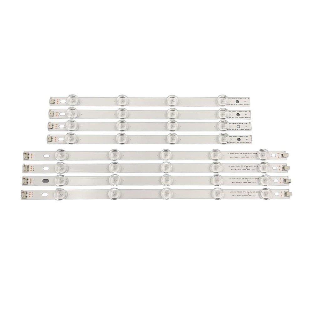 FEILUDE 8pcs/Set Led Strip Fit for Innotek Pola2.0 39" A B 39LN5100 39LN5300 39LA620S 39LN5400 HC390DUN-VCFP1 39LA6200