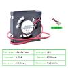 2 Pcs ACP-3507 35x35x7mm 35mm Blower DC5V 12V Ultra-Thin Cooling Fan Suitable for Projector and DIY Transformation Cooling (Color : 12V) view 2