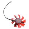 1Pc 75mm/2.95in Red FD8015U12S VGA Fan for AMDRX570 580 Radiator Graphics Card Cooling Fan 4Pin 12V 0.5A view 3
