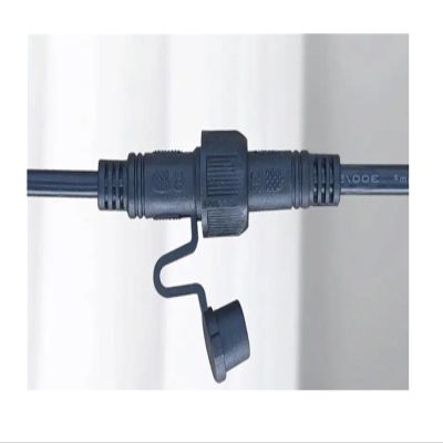 ARETV 2 3 4 5 Pin 0.3/0.75/1.5 Square Waterproof Male Female Cable Connector Plug Butt Extension Line Outdoor Wire Connector (Color : 1.5mm2, Size : 2P)