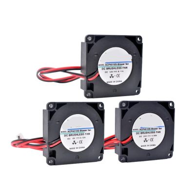 1 Pcs 4cm ACP4010S-Blower 40mm 40x40x10mm DC5V USB 12V 24V Mini Side Blower Cooling Fan for 3D Printer Projector Router (Color : 5V USB Plug)